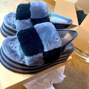 UGG disco slides